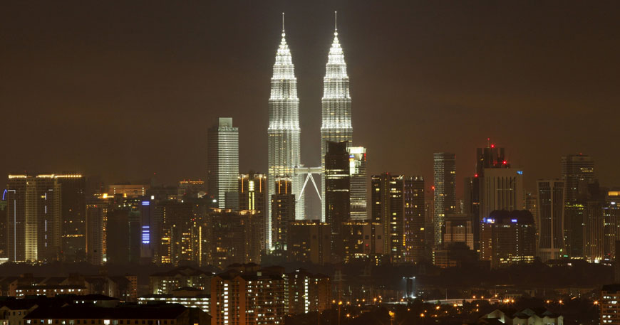 The Petronas twin towers in Kuala Lumpur, a Malaysian landmark (Reuters file photo)