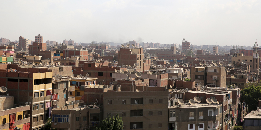 A general view of old buildings in Cairo on Wednesday (Reuters photo)