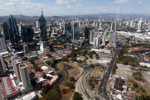 A general view of Panama City, is seen in this photo taken on Wednesday (Reuters photo)