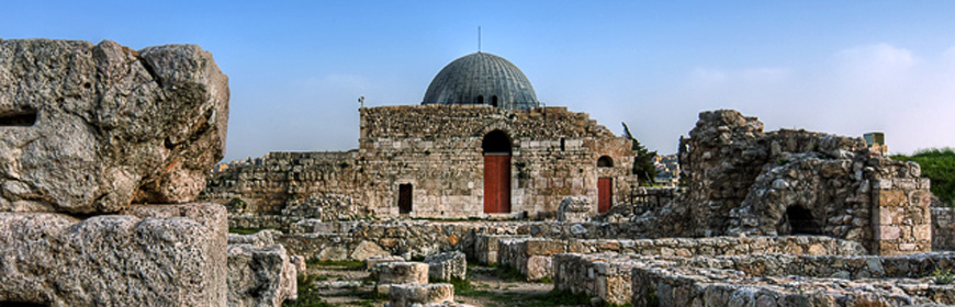 Umayyad building at the Amman's Citadel archeological site (Photo: Jordan Tourism Board)