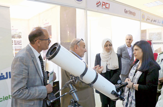 HRH Princess Sumaya inaugurates the headquarters of the UN-affiliated Regional Centre for Space Science and Technology Education for West Asia on Wednesday (Petra photo)