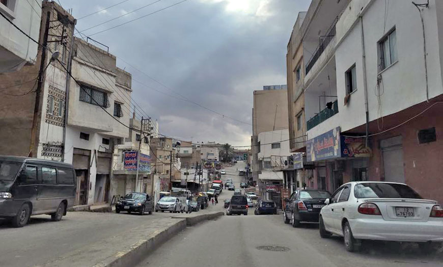 The city of Ramtha, some 90km north of Amman, where the population has almost doubled from 80,000 four years ago to over 150,000  (Photo courtesy of Ramtha community Facebook page)