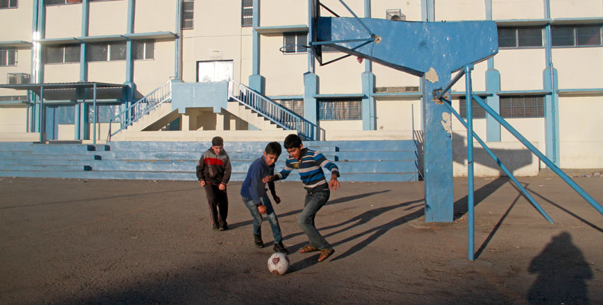 UNRWA workers agreed to end a strike they staged on Sunday following a pay raise agreement reached with their management  (JT photo)
