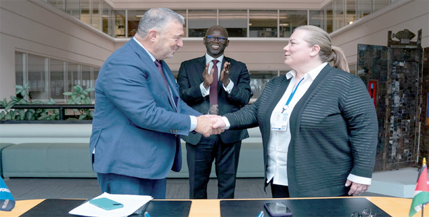 Jordan and the World Bank on Friday sign three new project agreements worth $850 million on the sidelines of the 2025 Spring Meetings of the World Bank Group and the International Monetary Fund (Photo courtesy of World Bank)