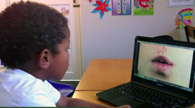 Video modelling has proven effective with autistic children, experts say, and the technique is expected to enter the Arab world through Jordan (Photo courtesy of Gemiini.org)