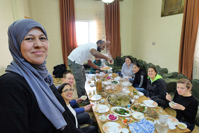 Um Sulaiman founded Galsoum's Kitchen to teach community members and visitors alike her passion for cooking (Photo courtesy of Baraka)