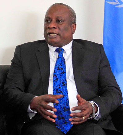 Edward Kallon (Photo by Osama Aqarbeh)