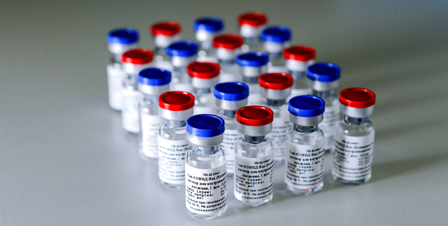 This handout photo taken on August 6, and provided by the Russian Direct Investment Fund shows the vaccine against the coronavirus disease, developed by the Gamaleya Research Institute of Epidemiology and Microbiology (AFP photo)