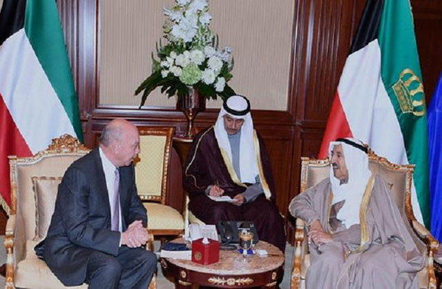 His Majesty King Abdullah on Tuesday sends a letter to Kuwaiti Emir Sheikh Sabah Al Ahmad Al Jaber Al Sabah on bilateral relations and ways to enhance them in all fields (Photo courtesy of Petra)