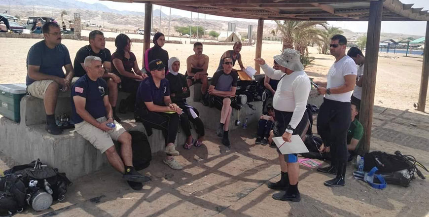 Participants in the programme receive comprehensive training on species identification and diving, among others (Photo courtesy of JREDS)