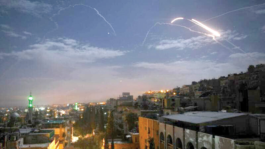 SANA says Israeli missile strikes killed at least two civilians before dawn on Monday near the Syrian capital Damascus (AFP file photo)