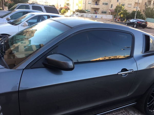 According to the Traffic Department, vehicles’ glass should have 70 per cent of visual light transmission to protect passengers from the sun (Photo by Osama Aqarbeh)