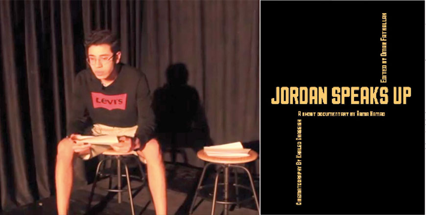 ‘Jordan Speaks Up’ documentary, in which youth read aloud stories of people who faced harassment, stirred conversation about sexual harassment in Jordan (Photos courtesy of Jordan Speaks Up)