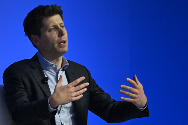 Sam Altman, CEO of OpenAI participates in the Charting the Path Forward: The Future of Artificial Intelligence at the Asia-Pacific Economic Cooperation (APEC) Leaders' Week in San Francisco, California, on November 16 (AFP photo)