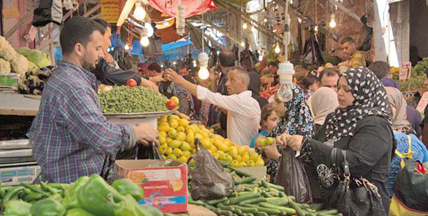 Locally produced vegetables, fruit and poultry witnessed price hikes during Ramadan due to the increased demand, according to the Amman Chamber of Commerce (File photo)