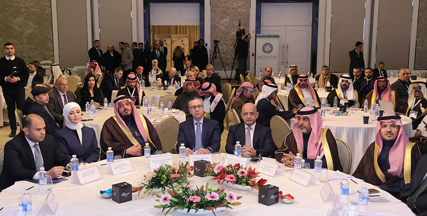 Minister of Industry, Trade, and Supply Yarub Qudah on Monday emphasises the importance of establishing an integrated economic relationship and a strategic partnership between Jordan and Saudi Arabia  (Petra photo)