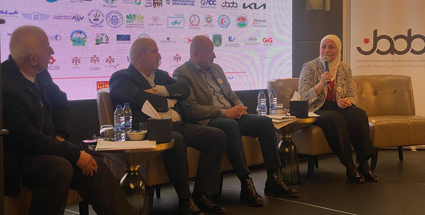 Secretary-General of the Ministry of Energy and Mineral Resources Amani Azzam on Saturday says that the government’s national programme is focused on delivering natural gas to industrial facilities (Petra photo)