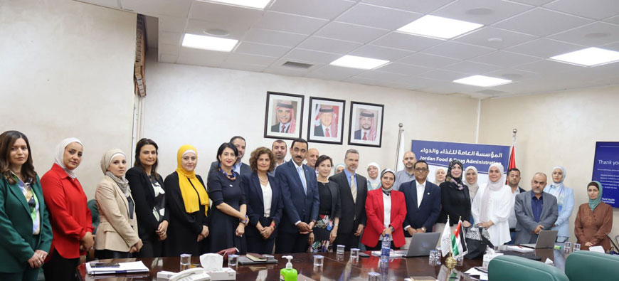 Jordan Food and Drug Administration Director General Nizar Mheidat on Sunday stresses that the administration is going on with achieving an advanced level in drug regulation and final approval as an internationally recognised regulatory body (Petra photo)
