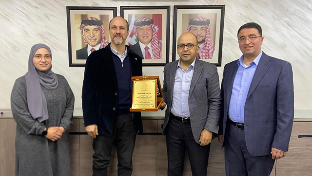 The Jordan Industrial Estates Company on Sunday announces plans to implement water harvesting projects in four industrial cities, install solar energy systems in three and develop Zarqa Industrial City into the Middle East’s first green industrial city  (Petra photo)
