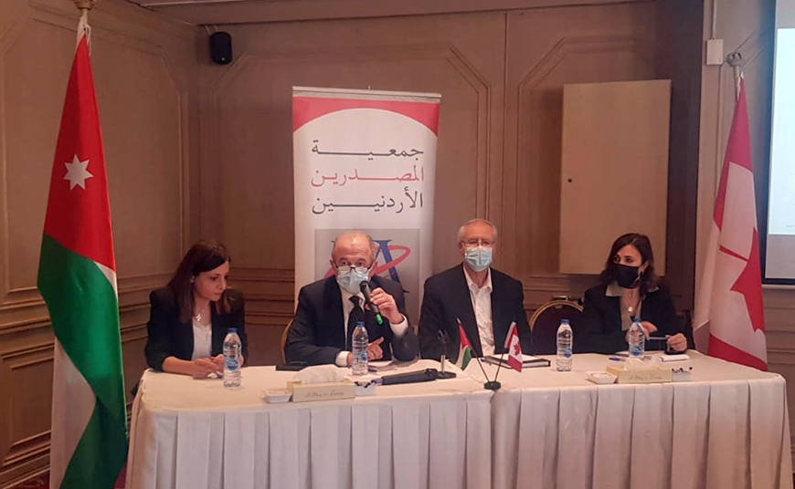 Panelists during the closing ceremony of a JEA training workshop on Saturday  (Petra photo)