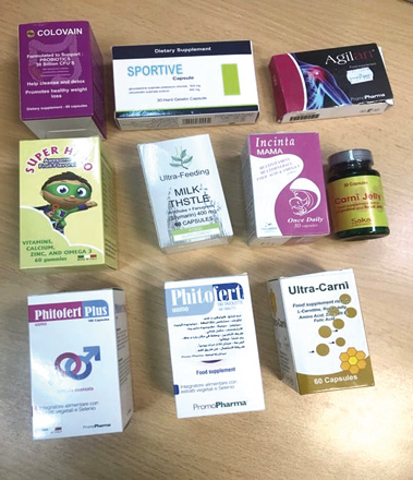 The Jordan Food and Drug Administration on Sunday said that it had identified and shut down a facility producing fake drugs. The administration released this photo on their Facebook page warning people to watch out for the forgeries  (Photo courtesy of JFDA’s Facebook page)