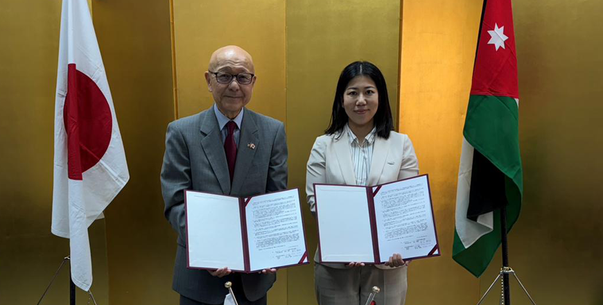 The Government of Japan decides to extend a grant $709,227 to World Vision Japan to support the education enrolment and learning for vulnerable children in Irbid (Photo courtesy of Embassy of Japan)