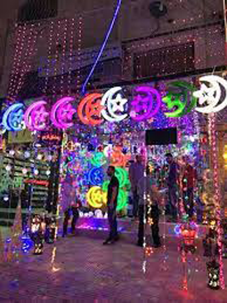 With the holy month of Ramadan looming on the horizon, local businesses selling decorative lanterns and crescents are growing in numbers across the Kingdom, as many people are being involved to add a little green to your wallet (Petra File Photo)