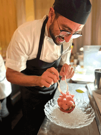Aspiring young Jordanian chef, Ahmad Aleikish, is forging his way in the US culinary scene by working in world renowned restaurants (Photo courtesy of Ahmad Aleikish)