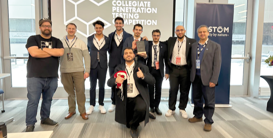 Princess Sumaya University for Technology achieves first place globally in the Collegiate Penetration Testing Competition (Photo courtesy of Princess Sumaya University for Technology)