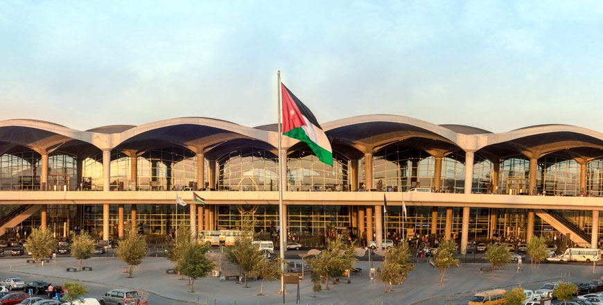 Queen Alia International Airport passenger numbers stood at 8,924,080 in 2019, according to recent statistics released by the Airport International Group (Photo courtesy of AIG)