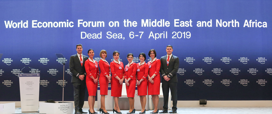 RJ again named official carrier for WEF participants (Courtesy of RJ)