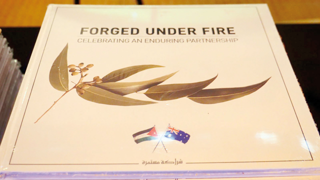 The cover of the book (Photo courtesy of Australian embassy)