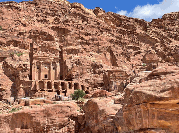 A view of the rose-red city of Petra, some 220 kilometres south of Amman. The Department of Antiquities has launched various campaigns to maintain the Kingdom’s popular historical sites (Photo by Jessi Amason)