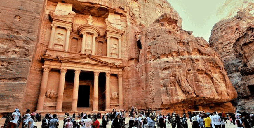 The Central Bank of Jordan announced on Monday that the tourism revenue in the Kingdom in the first five months of 2024 reached $2.6 billion (JT file)