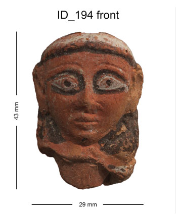  A Levantine female ceramic figurine (Photo courtesy of Regine Hunziker-Rodenwald)