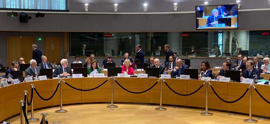 Deputy Prime Minister and Foreign Minister Ayman Safadi on Monday stresses that the extremist Israeli government not only kills Palestinians and peace prospects in the region but also undermines international law (Petra photo)