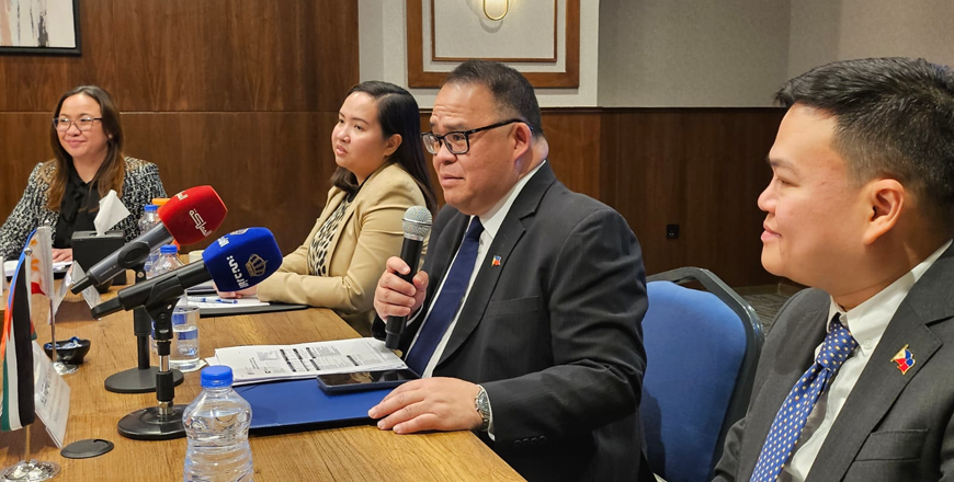 The initiative will bring together 13 companies from the Philippines’ food and personal care sectors with their Jordanian counterparts (Photo courtesy of the Philippines Embassy)