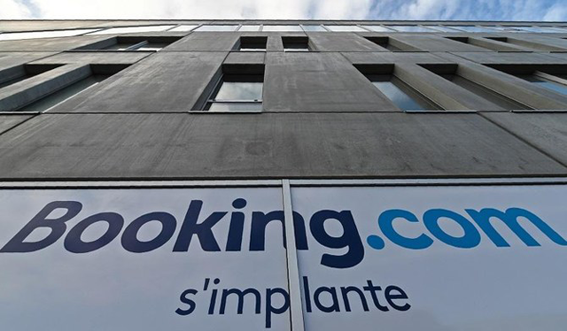 The Amsterdam-based booking site employs around 17,500 people around the world (AFP file photo)