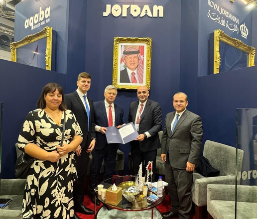 The Jordan Tourism Board says that the Kingdom's participation included the signing of charter flight agreements with several European countries, aiming to boost tourist arrivals in the coming year  (Petra photo)