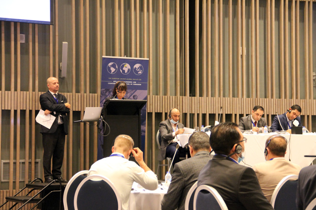 Participants during a three-day training for prosecutors, judges and representatives from law enforcement agencies in Jordan (Photo courtesy of EU)