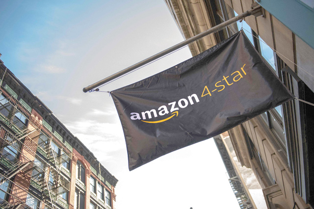 Aiming for a bigger presence in US brick-and-mortar retail, Amazon plans to open 'several' multipurpose shopping venues, The Wall Street Journal reported on Thursday (AFP file photo)