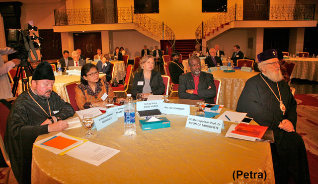 The World Council of Churches held a meeting in Amman on Friday (Petra photo)