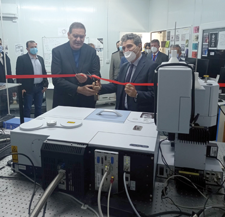 Italian Ambassador Fabio Cassese inaugurates a new laboratory dedicated to cultural heritage at the Synchrotron-light for Experimental Science and Applications in the Middle East on Monday (Photo courtesy of Italian embassy Facebook page)