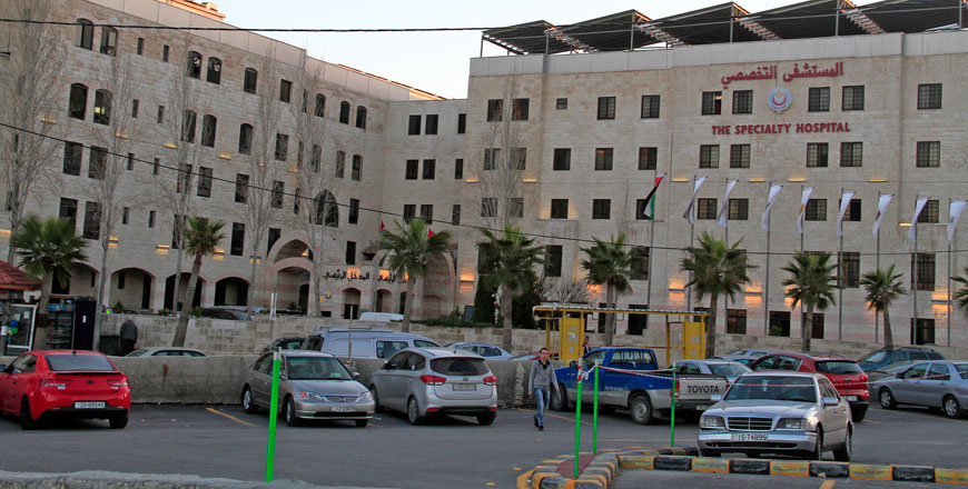 There are 61 private hospitals in the Kingdom with around 4,600 beds, and they employ 50 per cent of workers in the health sector, according to the Private Hospitals Association (Photo by Osama Aqarbeh)
