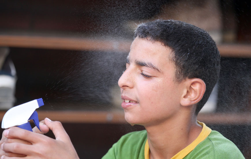 Temperatures on Thursday are expected to be two or three degrees above their annual average of 31ºC for this time of year, according to the Jordan Meteorological Department (Photo by Osama Aqarbeh)
