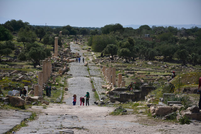 Um Qais, 90km north of Amman, is one of many archaeological sites around Jordan that the Department of Antiquities seeks to conserve (Photo by Amjad Ghsoun)