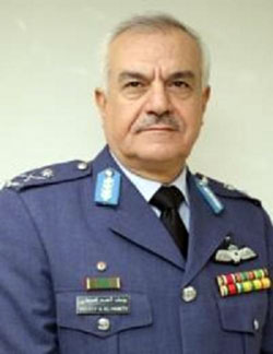 Air force commander Huneiti replaces Freihat as army chief