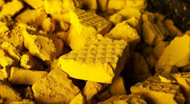 The Jordan Atomic Energy Commission says the central region is estimated to have about 41,000 tonnes of yellowcake uranium (Petra photo)