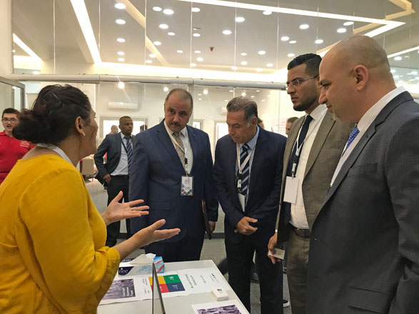 Al Hussein Technical University conference brought together university students, decision makers, stakeholders, developers, entrepreneurs and professors to merge efforts in creating positive competitiveness in technical and vocational education in Jordan (Photo by Suzanna Goussous)