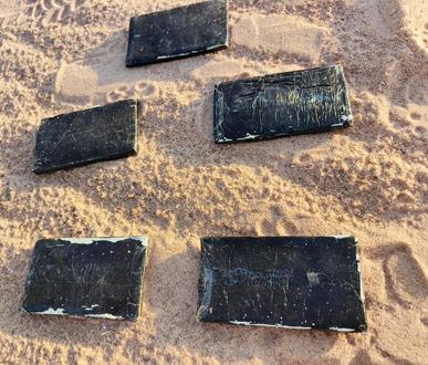 The Southern Military Zone on Wednesday thwarts a drug smuggling attempt involving a drone along the western frontier within its area of responsibility (Petra photo)